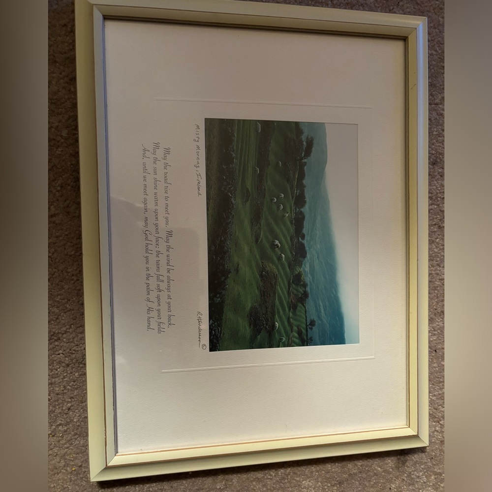 Misty Morning, Ireland print by R. Henderson